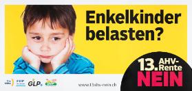 Enkelkinder belasten? 13. AHV-Rente Nein