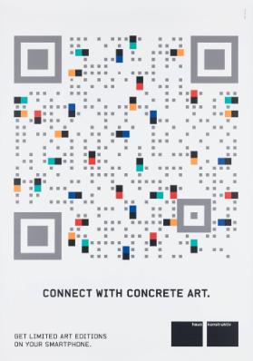 Connect with Concrete Art. Get Limited Art Editions on Your Smartphone. Haus Konstruktiv