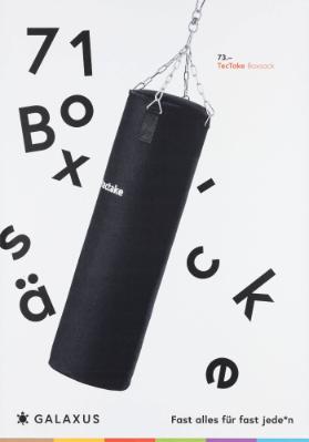 71 Boxsäcke - 73.- TecTake Boxsack - Galaxus - Fast alles für fast jede*n