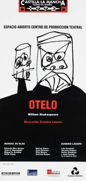 Espacio abierto centro de producción teatral - Otelo - William Shakespeare