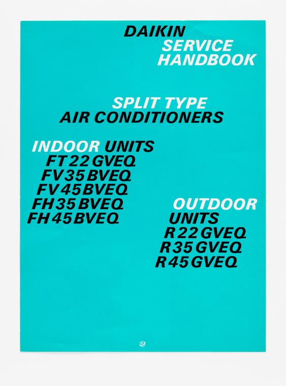 Daikin Service Handbook. Split Type Air Conditioners