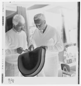 Besuch bei Jean Prouvé mit Ubald Klug in Nancy