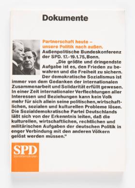 Dokumente. Partnerschaft heute – unsere Politik nach aussen.