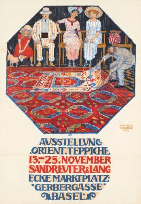 Ausstellung Orient-Teppiche - Sandreuter & Lang