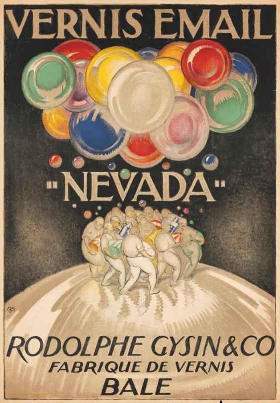Vernis émail - Nevada - Rodolphe Gysin & Co. - Fabrique de vernis - Bâle