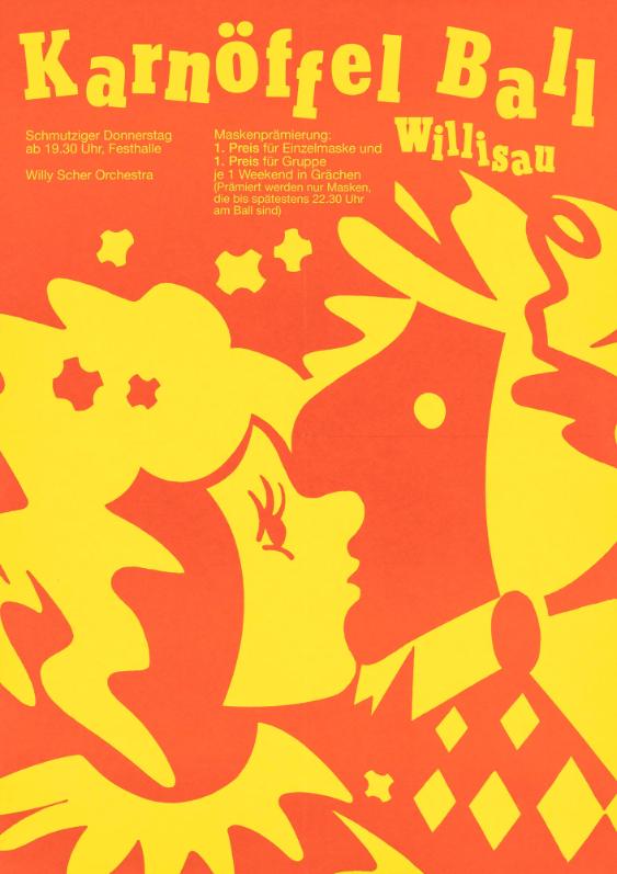 Karnöffel Ball Willsau - Schmutziger Donnerstag - Willy Scher Orchestra