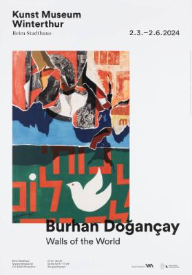 Kunstmuseum Winterthur - beim Stadthaus - Burhan Doğançay - Walls of the World