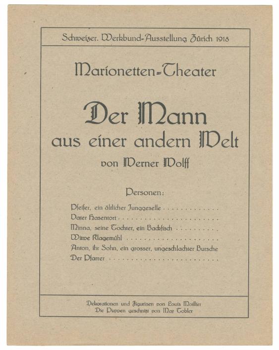 Schweizer. Werkbund-Ausstellung Zürich 1918