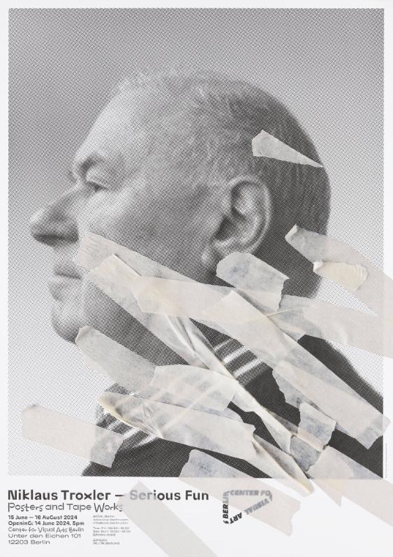 Niklaus Troxler - Serious Fun - Posters and Tape Works - Center for Visual Arts Berlin