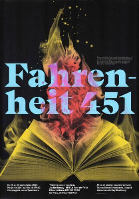 Fahrenheit 451 - Compagnie Les arTpenteurs - Théâtre sous chapiteau - Oriental-Vevey