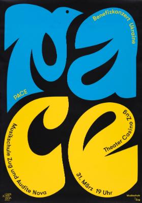 Pace - Benefizkonzert Ukraine - Musikschule Zug und Audite Nova - Theater Casino Zug