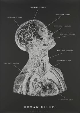 Human Rights - The Right to Think - The Right to Hear - The Right to See - The Right zu Talk - The Right to Drink - The Right to Eat -  The Right to Love - The Right to Live