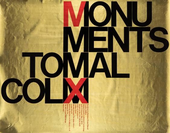 Monuments to Malcom X - Massachusetts Institute of Technology
