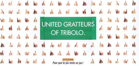 United Grateurs of Tribolo. - Loterie Romande - Pour que le jeu reste un jeu!