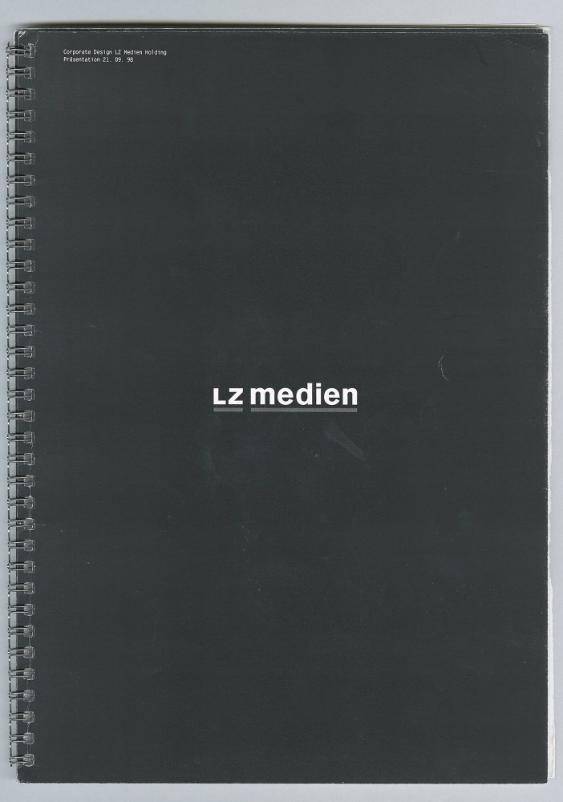 Corporate Design LZ Medien Holding - Präsentation 21.9.98