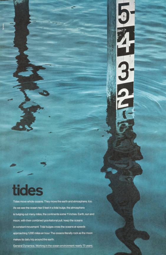 Tides - Tides Moves Whole Oceans. They Move the Earth and Atmosphere too. (...) General Dynamics. Working in the Ocean Environment Nearly 70 Years.