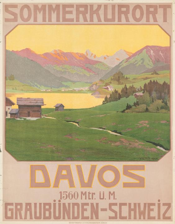 Sommerkurort Davos - 1560 Mtr.ü.M. - Graubünden-Schweiz