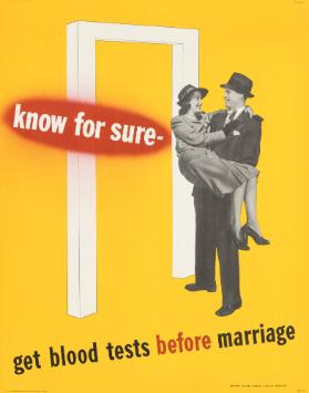 Know for Sure - Get Blood Tests before Marriage