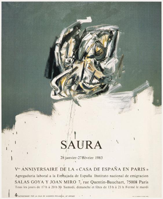 Saura - Veme annversaire de la "Casa de España en Paris"