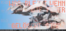 Zurich Design Weeks. Poster Safari - Was bleibt wenn die Feuer gelöscht sind?