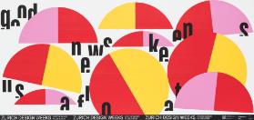 Zurich Design Weeks. Poster Safari - Good News