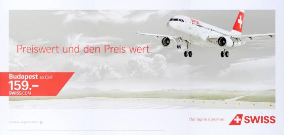 Preiswert und den Preis wert. Budapest ab CHF 159.- - swiss.com - Our sign is a promise. Swiss