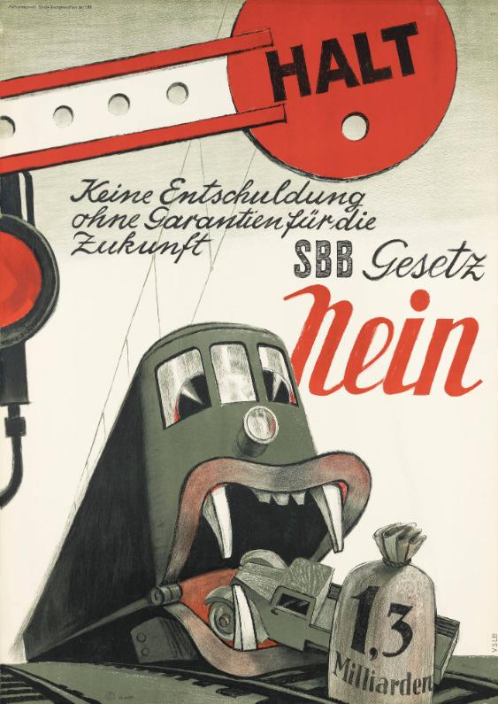 Halt - SBB Gesetz Nein