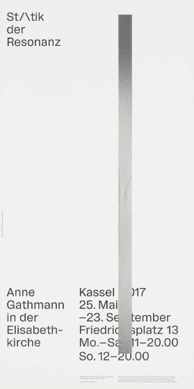 Statik der Resonanz - Anne Gathmann in der Elisabeth_Kirche