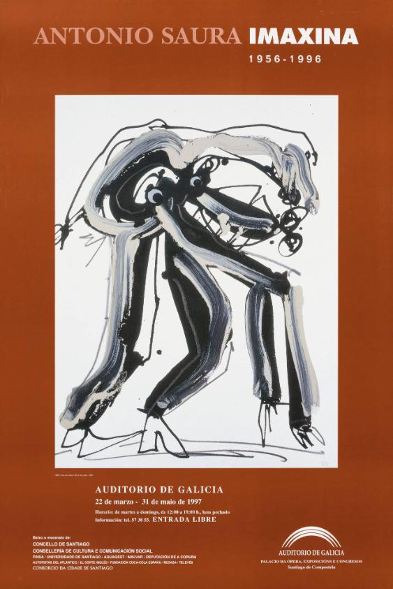 Antonio Saura - Imaxina - 1956-1996 - Auditorio de Galicia