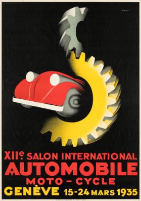 XIIe Salon International autmobile moto-cycle Genève