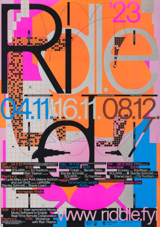 Riddle - Series of Events Dealing with Evolving and Mutating Forms of Music - (...)