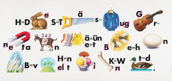Der Tages-Anzeiger wünscht Ihnen ein vergnügtes Wochenende. (Bilderrätsel)