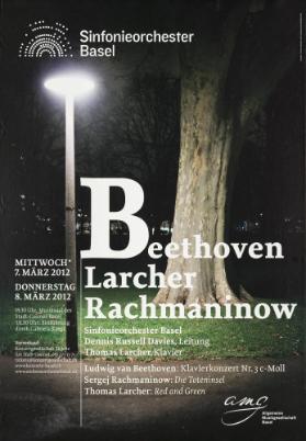 Sinfonieorchester Basel - Beethoven - Larcher - Rachmaninow