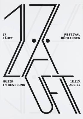 Festival Rümlingen - 17 Läuft - Musik in Bewegung