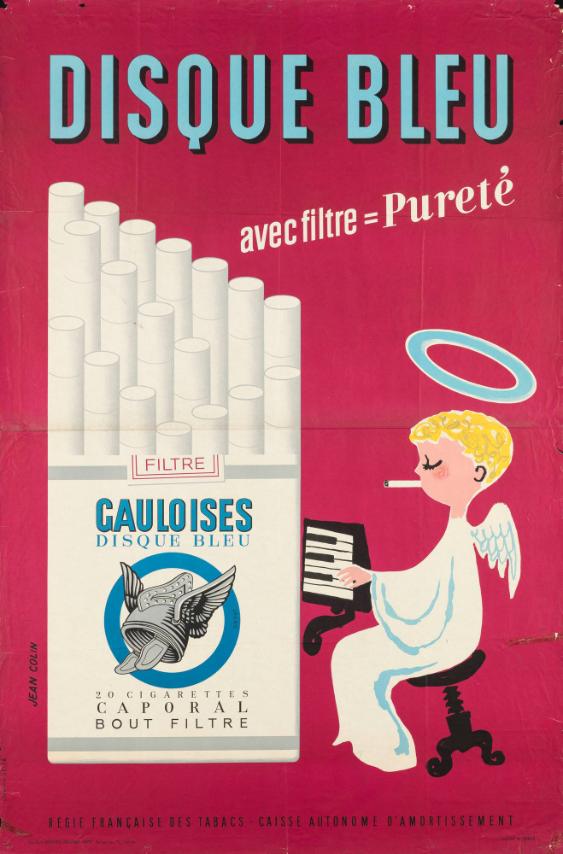 Disque bleu - avec filtre=pureté - Gauloises