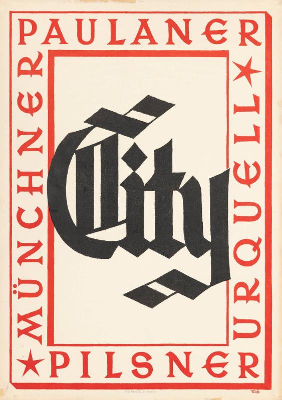 City - Münchner Paulaner - Pilsner Urquell
