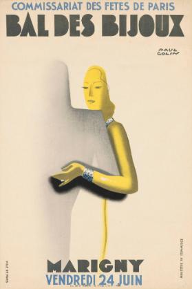 Commissariat des fêtes de Paris - Bal des bijoux