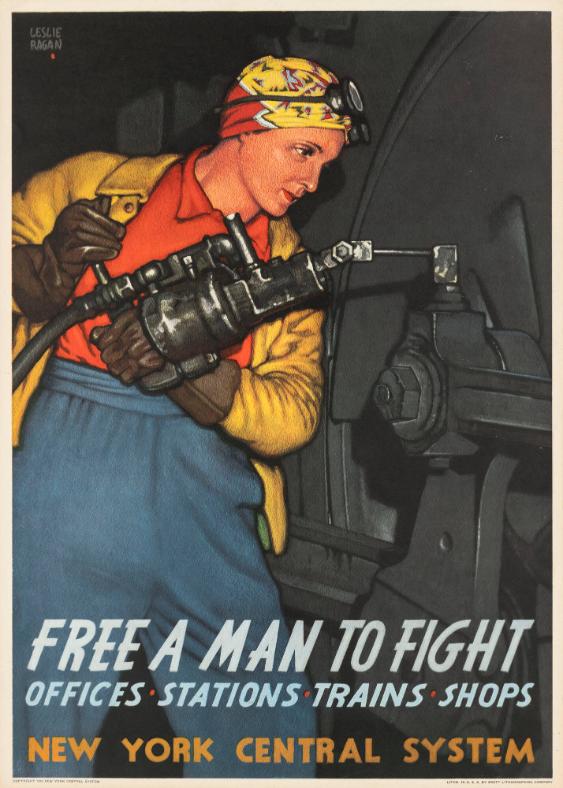 Free a Man to Fight - Offices - Stations - Trains - Shops - New York Central System
