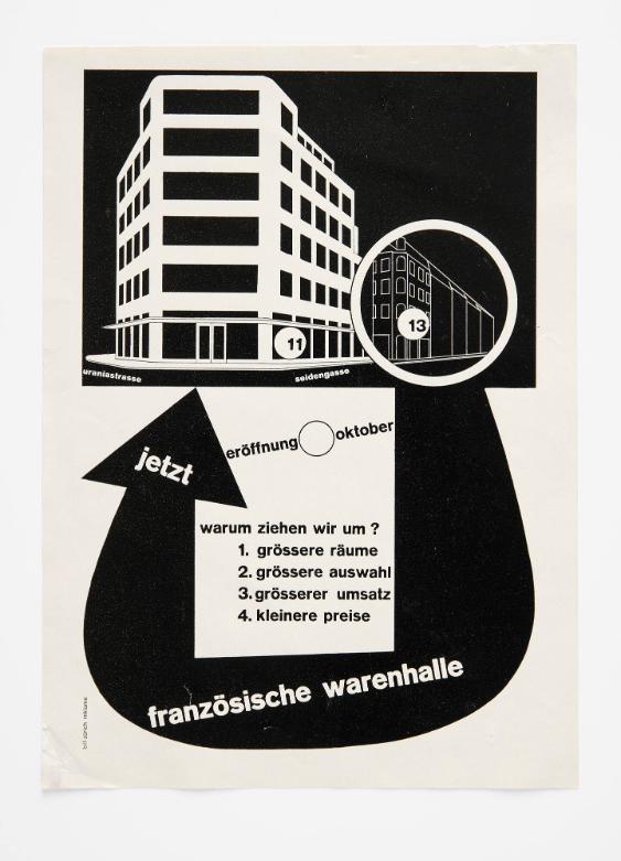 Jetzt. Französische Warenhalle