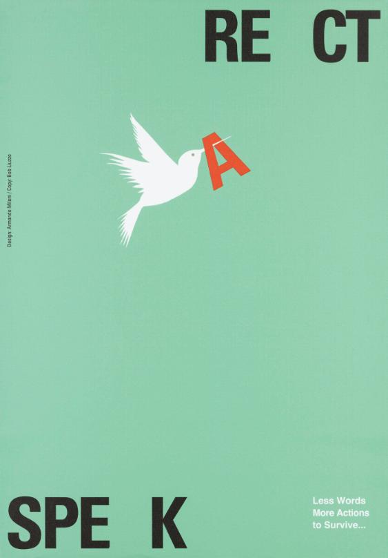 React - Speak - Less Words - More Actions to Survive...