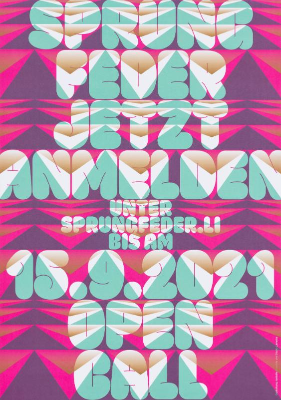 Sprungfeder - Jetzt anmelden unter Sprungfeder.li - Open Call