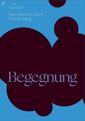 Jahresbericht Zürcher Hochschule der Künste 2023