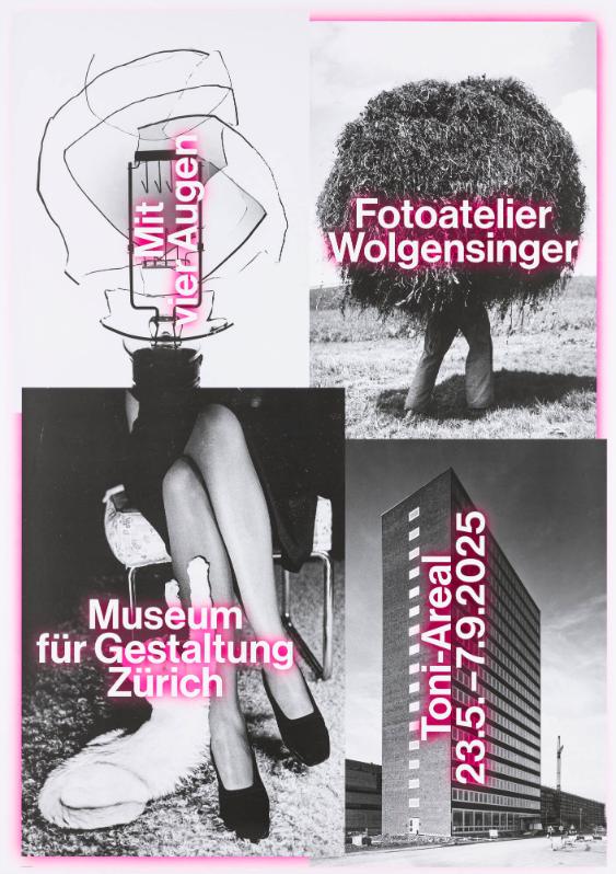 Mit vier Augen - Fotoatelier Wolgensinger - Museum für Gestaltung Zürich - Toni-Areal