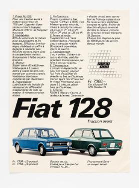 Fiat 128. Traction avant
