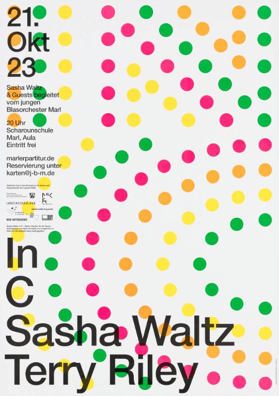In C - Sasha Waltz - Terry Riley - Sasha Waltz & Guests begleitet vom jungen Blasorchester Marl - Marlerpartitur