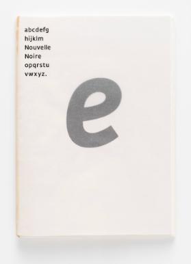 [Nouvelle Noire. Type Specimen N°1]