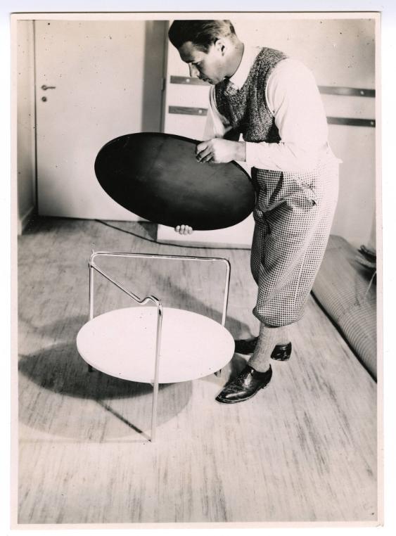 Klapptisch Wohnbedarf-Modell 42