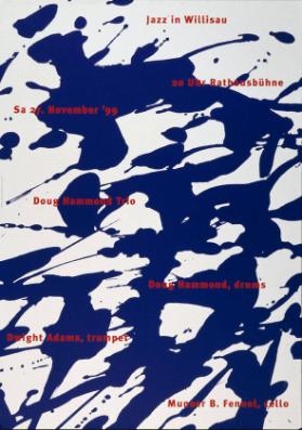 Jazz in Willisau - Doug Hammond Trio - Doug Hammond, drums - Dwight Adams, trumpet - Muneer b. Fennel, cello