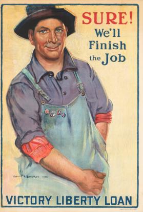 Sure! We'll Finish the Job - Victory Liberty Loan