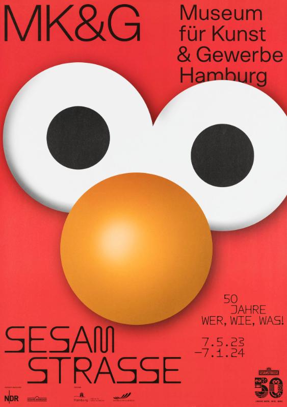 Sesamstrasse - 50 Jahre Wer, Wie, Was! Museum für Kunst & Gewerbe Hamburg